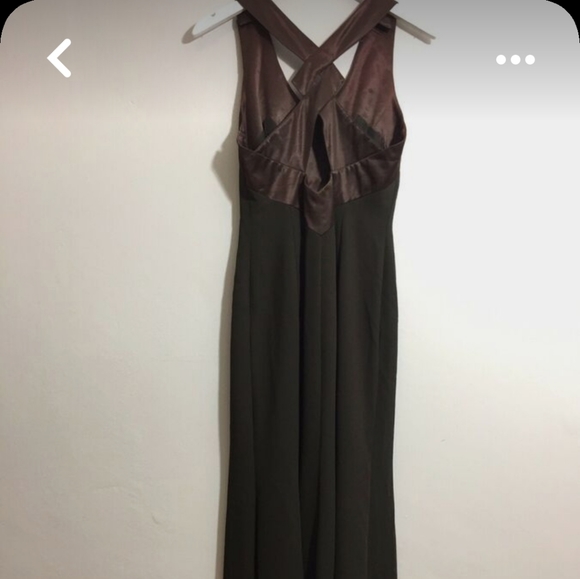 Joseph Ribkoff Dresses & Skirts - Vintage  Joseph Ribkoff vintage brown mother of the bride maxi dress siz…